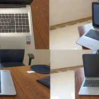 لپتاپ hpنسل 6-amd R7 گرافیک ۴ گیگ رم ۲۴ گیگ با کیف