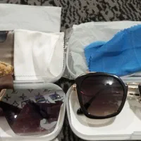 دوجفت عینک زنانه مردانه نونوکارنکرده