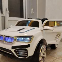ماشین شارژی دوموتوره شاسی بلند bmw باتری نو