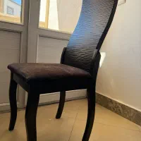 ۲ عدد صندلی چوبی