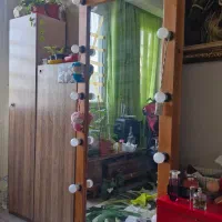 آینه قدی چوبی پایه دار