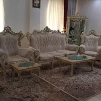 مبلمان سلطنتی ۷نفره|مبلمان خانگی و میز عسلی|تاکستان, |دیوار