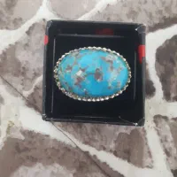 انگشتر درشت کلکسیونی فیروزه اصل