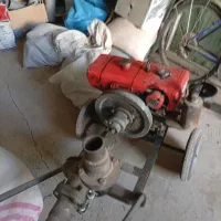 موتور دیزل کوباتا ژاپن عتیقه باپمب وشاسی|ماشینآلات صنعتی|لاران, |دیوار