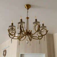 لوستر کلاسیک فرانسوی|لوستر و چراغ آویز|قم, زنبیل آباد|دیوار