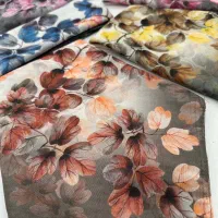 روسری دیجیتال طرح برگ