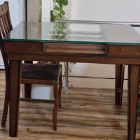 میز نهار خوری ۴ نفره چوبی|میز و صندلی غذاخوری|نیشابور, هفده شهریور|دیوار