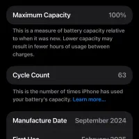 iPhones 16 promax 256 رجیستر و گارانتی