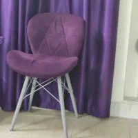 صندلی پایه چوب