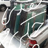 شیشه اتومبیل چ کی و نقدی نو استوک
