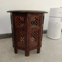 میز وارداتی هندی طراحی دستی|صنایع دستی و سایر لوازم تزئینی|تهران, شهرک چیتگر|دیوار
