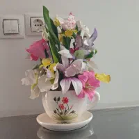 گل و گلدان مصنوعی