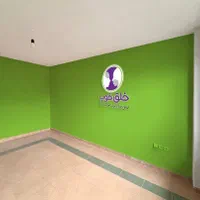 نقاشی ساختمان مدرن(طرح کاغذ دیواری)