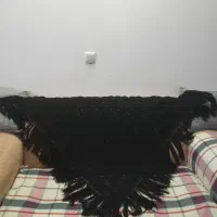 رودوشی دستبافت۲متری بسیارشیک فقط پول کاموا|لباس|کلاچای, |دیوار