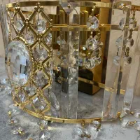 لوستر دیوارکوب کریستالی نو