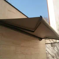 سایبان برقی بازویی متحرک زنجیری سازه آلومینیومی|مصالح و تجهیزات ساختمان|اصفهان, مسجد مصلی|دیوار