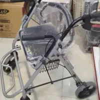 رولیتر چهارچرخ صندلی و چاپادار مدل همگام( آکبند)