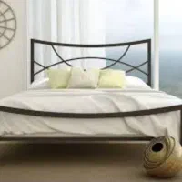 تخت خواب فلزی به همراه تشک