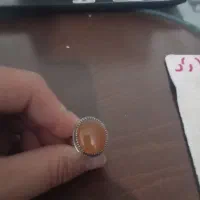 انگشتر عقیق یمن سبز