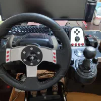 فرمان لایجتک شببه ساز واقعیت G27 - Logitech wheel