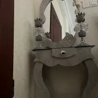 کنسول آیینه و شمعدان