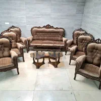 مبل استیل ۹ نفره ویکتوریا سالم و تمیز|مبلمان خانگی و میز عسلی|اصفهان, جلالیه|دیوار