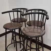 ۴ عدد صندلی اوپن فلزی