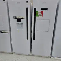 زیر فروش  یخچال الکترواستسل دوقلو یخساز اتومات|یخچال و فریزر|کرمانشاه, |دیوار