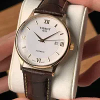ساعت TISSOT طلای ۱۸ عیار اکبند اتوماتیک تیسو تیسوت