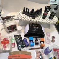 پک حرفه ای کاشت ناخن با سوهان برقی استرانگ|آرایشی، بهداشتی، درمانی|کرج, شهرک بنفشه|دیوار