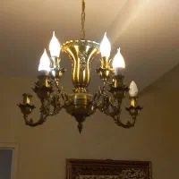 لوستر برنجی