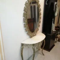 آینه کنسول طرح برنز