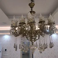 لوستر تمام برنز|لوستر و چراغ آویز|اردبیل, |دیوار