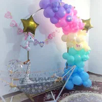 بادکنک آرایی مجالس افتتاحیه کوروش