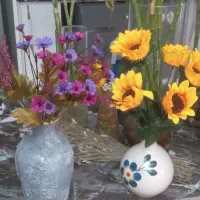 گلدان باگل مصنوعی|گل مصنوعی|پردیس, فاز ۹|دیوار