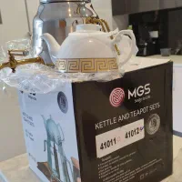 کتری قوری استیل ام جی اس mgs|قوری، کتری، قهوهساز دستی|لاهیجان, امیرشهید|دیوار