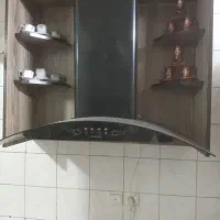 هود با کابینت وسینک