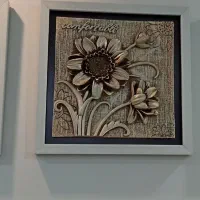 سه عدد تابلوی گل سایز ۵۰ در ۵۰ ، پلی استر|تابلو، نقاشی، عکس|تهران, سبلان (لشگر)|دیوار