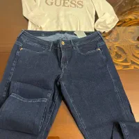 ست بلوز و شلوار جین برند guess|کفش و لباس بچه|تهران, جردن|دیوار