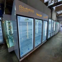 یخچال کامل سفید ایستاده کرمانج