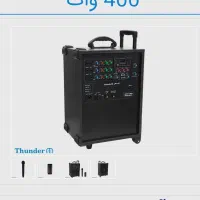 اکو آمپی فای قابل حمل 400وات تندر نو نو هست|سیستم صوتی خانگی|شیراز, دشت چنار|دیوار