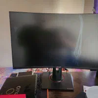 مانیتور گیمینگ asus tuf vg27v پایه دار صفحه شکسته|قطعات و لوازم جانبی رایانه|تهران, پونک|دیوار