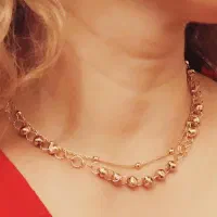 گردنبند گوی تراش ژوپینگ ۴۵ سانت|زیورآلات و اکسسوری|رشت, بلوار گیلان|دیوار