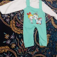 لباس سبز نوزاد