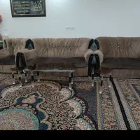 مبل ۶نفره و میز جلو مبلی