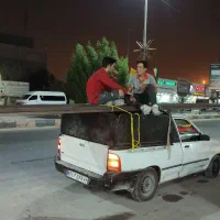 وانت تلفنی کرایه ای باربری ،وانت بار اثاث منزل.|خدمات حمل و نقل|عسلویه, |دیوار