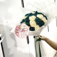 دسته گل روبانی روز دختر