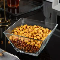 ست کاسه آجیل خوری با پیاله پیش دستی۶نفره لیمون