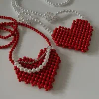 کیف مرواریدی زنانه مدل هایلین نو