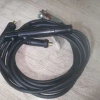 کابل جوشکاری 12 مس خالص 4 متر انبر و 2 متر اتصال